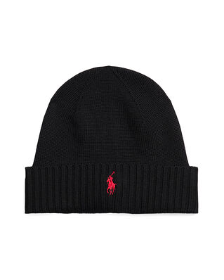 Polo Ralph Lauren FO Hat-Cold Weather-Hat Polo Black