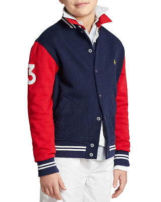 Polo Ralph Lauren Junior Crest Fleece Baseball Jacket