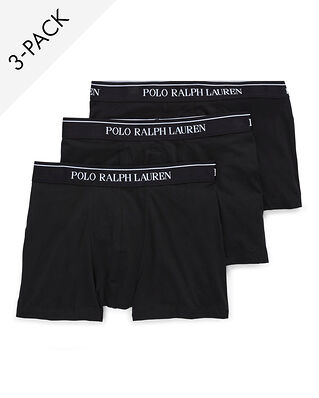 Polo Ralph Lauren Classic 3-Pack Trunk Black