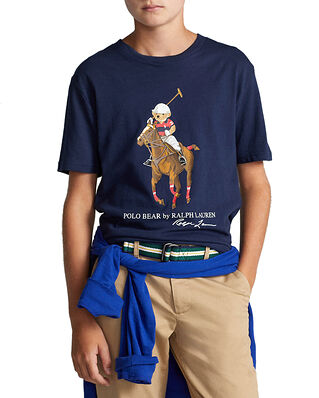Polo Ralph Lauren Junior Short Sleeve Knit T-Shirt French Navy