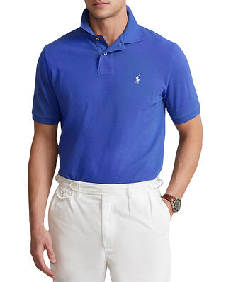 Polo Ralph Lauren Custom Slim Fit Mesh Polo Shirt Liberty Blue
