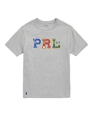 Polo Ralph Lauren SS CN M2-Knit Shirts-T-Shirt Andover Heather