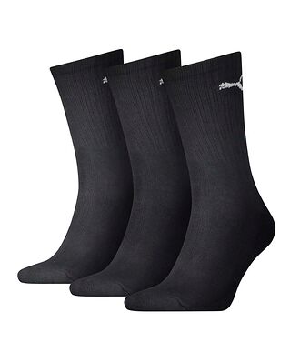 Puma 3-Pack Crew Socks Black