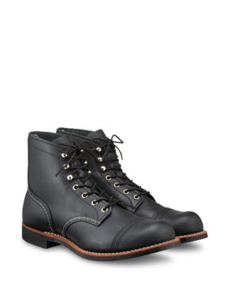 Red Wing Shoes Iron Ranger Black Harness