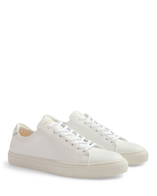 Sneaky Steve Moore Leather Shoe White