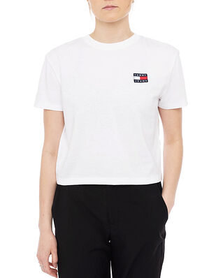 Tommy Jeans Tjw Tommy Badge Tee White