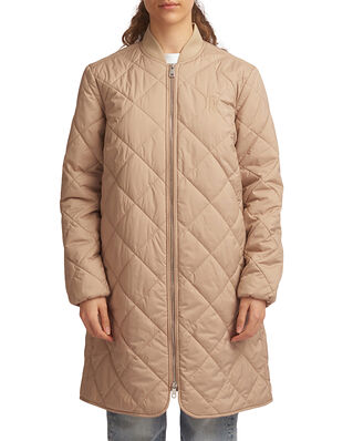Tommy Hilfiger Quilted Long Bomber Coat