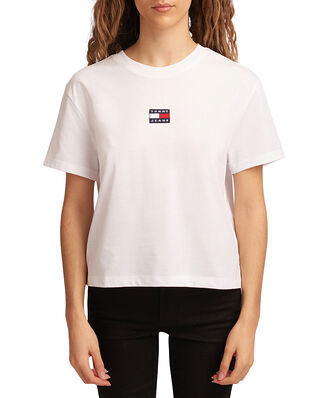 Tommy Jeans Tjm Tommy Center Badge Tee White