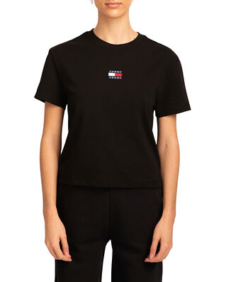 Tommy Jeans Tjw Tommy Center Badge Tee Black