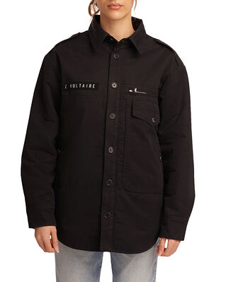Zadig & Voltaire Troy Pocket Outerwear Black