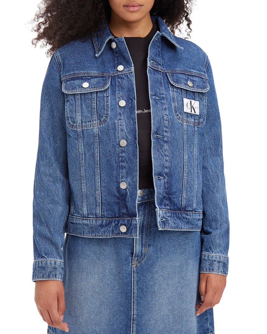 Vær sød at lade være Bounce Nonsens Calvin Klein Jeans Regular 90s Denim Jacket - På Zoovillage