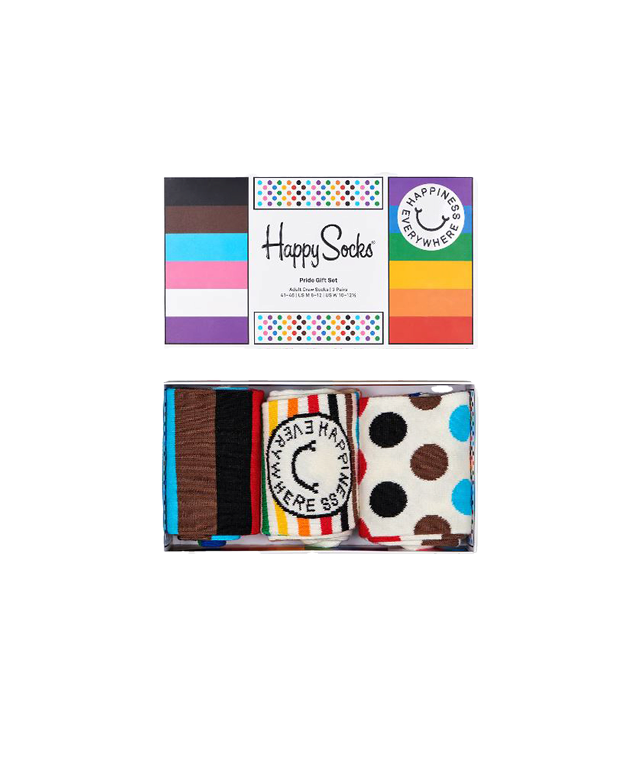 Happy Socks 3-Pack Pride Socks Gift Set | Märkeskläder på