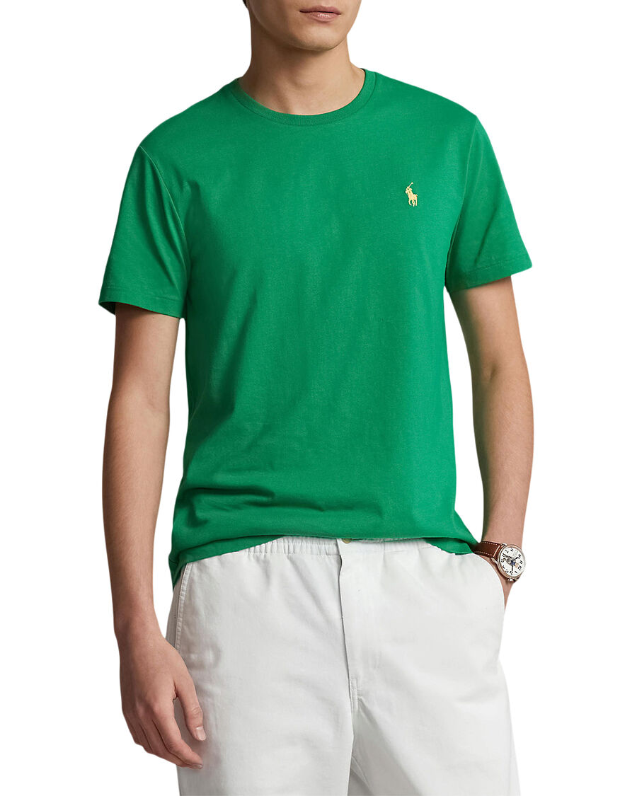 Polo Ralph Lauren Custom Slim Fit Jersey Crewneck T Shirt P