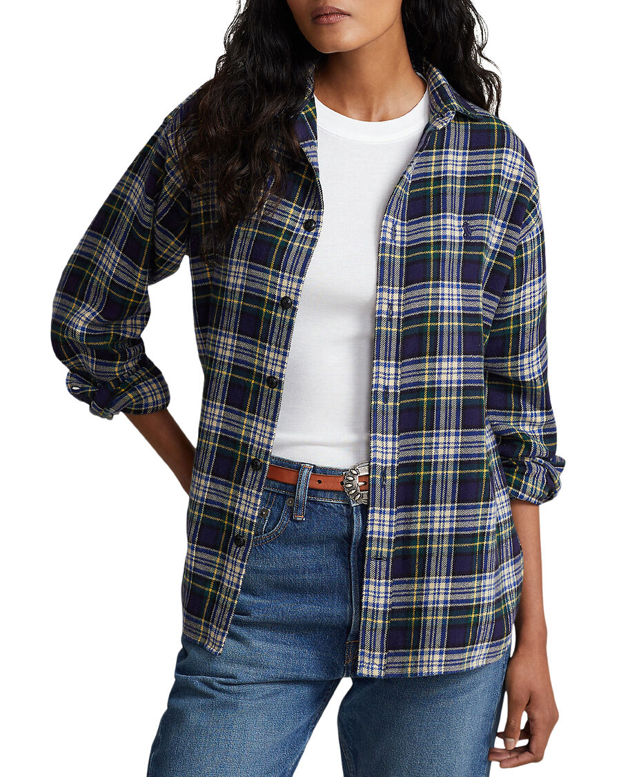 Polo Ralph Lauren Relaxed Fit Plaid Cotton Twill Shirt