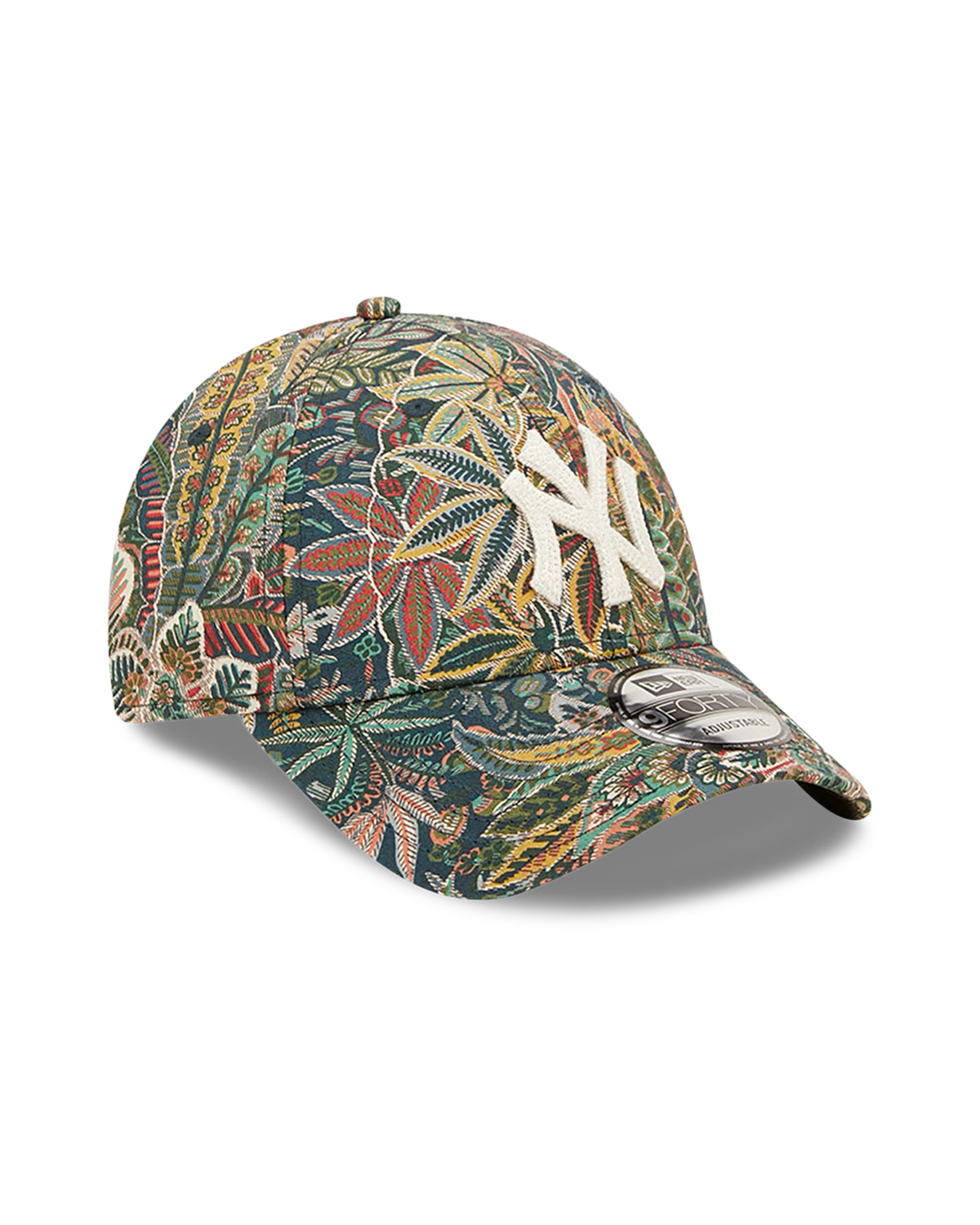 Official New Era MLB Floral Graphic New York Yankees White