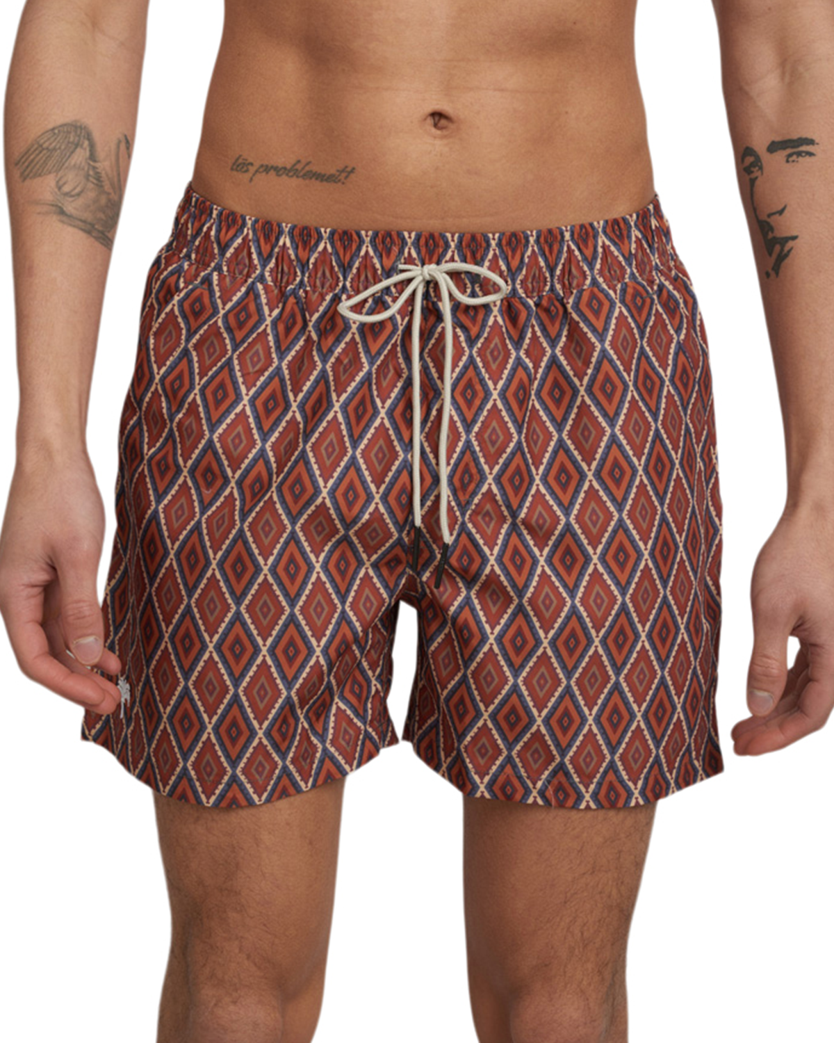 OAS Bohemia Swim Shorts Brown