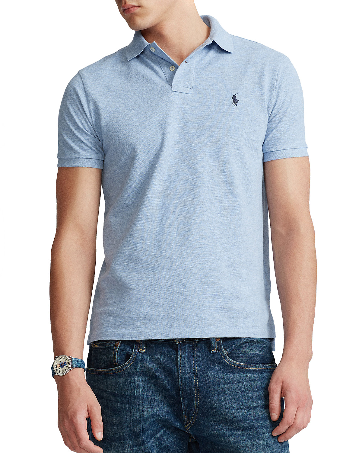 Polo Ralph Lauren Cotton Shirts Blue for Men Mens Shirts Polo Ralph Lauren Shirts 
